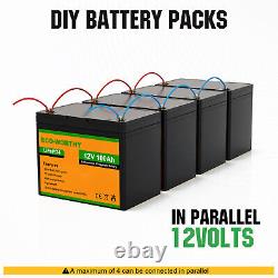 100Ah 12V Lithium Lifepo4 Battery with BMS for Off-Grid/Marine/Solar System