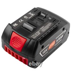 10X 18V 5.0Ah for Bosch Battery GBA GSR GSB BAT609 610 618 620 622 2607337070