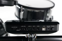 10 Pad Electronic Drum Kit Wooden Set USB MIDI Module 720 Percussion Sounds