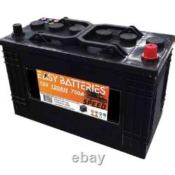 120AH Tractor Battery, Heavy-Duty, European Manufacturing