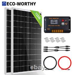 120w 240w Solar Panel Kit With 20ah Lithium Battery For Caravan Boat