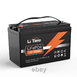 12V 100Ah LiFePO4 Lithium Battery 15,000 Deep Cycles for Marine RV