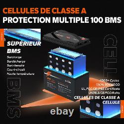 12V 100Ah LiFePO4 Lithium Battery 15,000 Deep Cycles for Marine RV