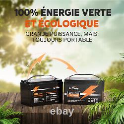 12V 100Ah LiFePO4 Lithium Battery 15,000 Deep Cycles for Marine RV