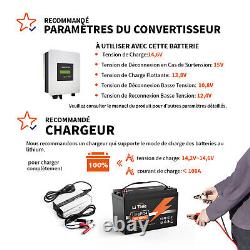 12V 100Ah LiFePO4 Lithium Battery 15,000 Deep Cycles for Marine RV