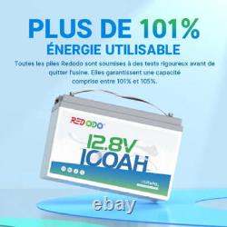12V 100Ah LiFePO4 Lithium Battery 15,000 Deep Cycles with 100A BMS