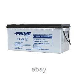 12V 200Ah Deep Cycle Solar Hermetic AGM Battery