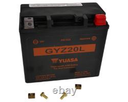 12V 20Ah Battery YUASA GYZ20L 20Ah for Honda GOLD WING F6B, NRX1800 Valkyrie R