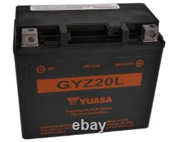 12V 20Ah Battery YUASA GYZ20L 20Ah for Honda GOLD WING F6B, NRX1800 Valkyrie R
