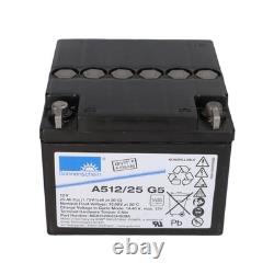 12V 25Ah Solar Gel Battery Dryfit A512/25G5 VdS Approval