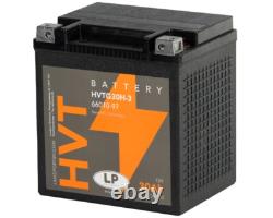 12V 30Ah Battery LANDPORT HVTG30H-3 compatible with HD XLH FL FLH Road King CVO