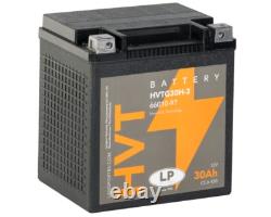 12V 30Ah Battery LANDPORT HVTG30H-3 compatible with HD XLH FL FLH Road King CVO