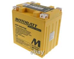 12V 32Ah MOTOBATT Battery MBTX30U, 4 terminals