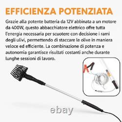 12V 400W Battery-Powered Olive Shaker and Harvester