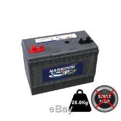130ah 12v Deep Cycle Boat Battery Xl31 Slow Discharge