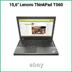 15.6' HD Lenovo T560 i5-6300 8GB DDR4 512GB SSD Grade A Battery