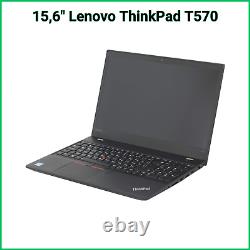 15.6 Lenovo T570 i5-6300 8GB DDR4 512GB SSD HDMI Battery Grade A