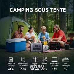 1800W Backup Battery 1152Wh Electric Station Solar Generator for Camping