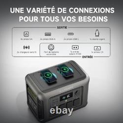 1800W Backup Battery 1152Wh Electric Station Solar Generator for Camping