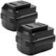 1/2/4 Pack 4ah Battery For Dewalt 24v De0240 De0241 De0243 Dw0240 Dw0242 Dw017