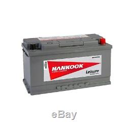 1-2 Battery Discharge Slow Hankook Xv110 12v 110ah Boat Caravan Camping Car