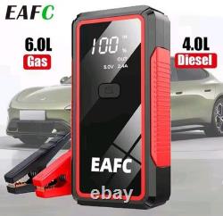 2000A Car Battery Booster Portable Emergency Starter 12V LED