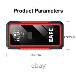 2000A Car Battery Booster Portable Emergency Starter 12V LED