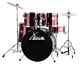 20'' Acoustic Drum Set Complete With Cymbals, Stool, Sticks Red