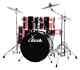 20'' Studio Drum Set Acoustic Drum Kit Cymbals Hhat Stool Stick Red