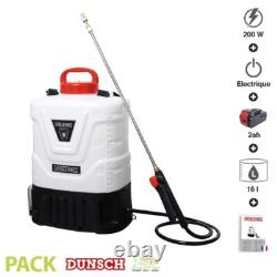 20-volt electric sprayer 16 liters backpack battery 2Ah charger