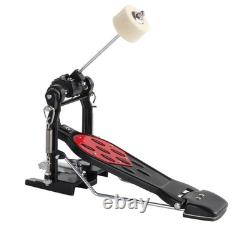 22'' Acoustic Drum Kit Complete Set with Cymbals, Stool, and Sticks in Black