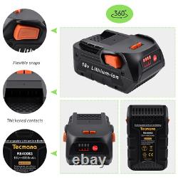 2Pack 6Ah Battery for AEG 18V L1820R L1825R L1830R L1840R L1850R L1860R B1830R