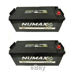 2 Batax Numax Slow Discharge 180ah Cell CXV Maintenance Free Technology