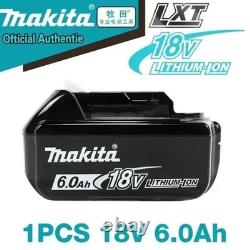2 Makita 6Ah 18V Lithium Batteries by BL Motors for Makita