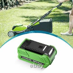 2x Battery 40V 29462, 8.0 Ah, for Greenworks G-MAX 29472, 22272, 20302, 27062