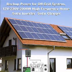 3000W 6000W 24V Solar Hybrid Converter Inverter with MPPT Controller