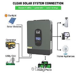 3000W 6000W 24V Solar Hybrid Converter Inverter with MPPT Controller