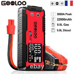 3000a Booster Battery Car 22800mah 12v Charger Starter Auto En