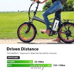 36V10.4Ah E-Bike Electric Bike Battery with Charger for 350W-500W Motor