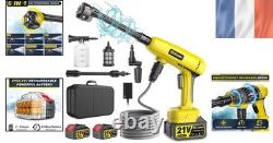 4000mAh Battery 6-in-1 High-Pressure Cleaner for Complete Cleaning