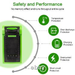 40V 8.0 Ah Lithium-Ion Battery for Greenworks 40V G-MAX 29462 29472 29252 40V
