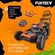 40v Lawn Mower Battery (2x20v) Fx-e2rm51set Fuxtec 2x 4ah Batteries And Charger