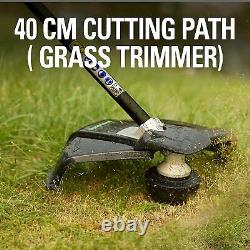 40v Drums Cutting-bords Brushing Machine 40cm Greenworks+2x2ah & Charger