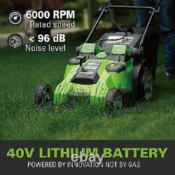 40v Grass Mower Battery Replacement 49cm Greenworks G40lm49db