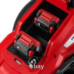 40v Wireless Lawn Mower Range 1h 35l Tank + 2 Batteries + Charger