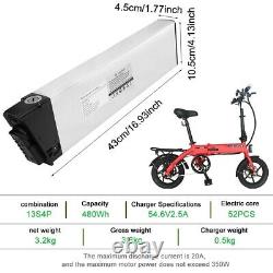 48V 10AH (480wh) Electric Bike Battery for Samebike BEZIOR KAISDA