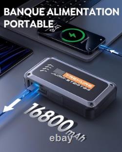 5000A Car Battery Booster TREKURE 12V Portable Starter LED