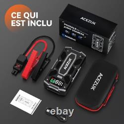 6000A Car Jump Starter Portable Battery Booster 12V