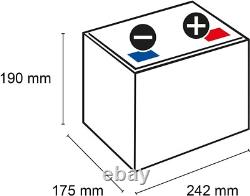 60Ah Car Battery AFB Speed? Max Start&Stop 600A 12V L2 EFB Ready to Use