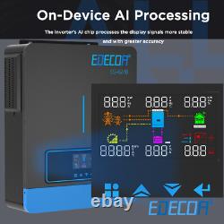 6200W Hybrid Inverter 48V 220V 6200VA MPPT 120A Operation Without Battery 60-500VDC